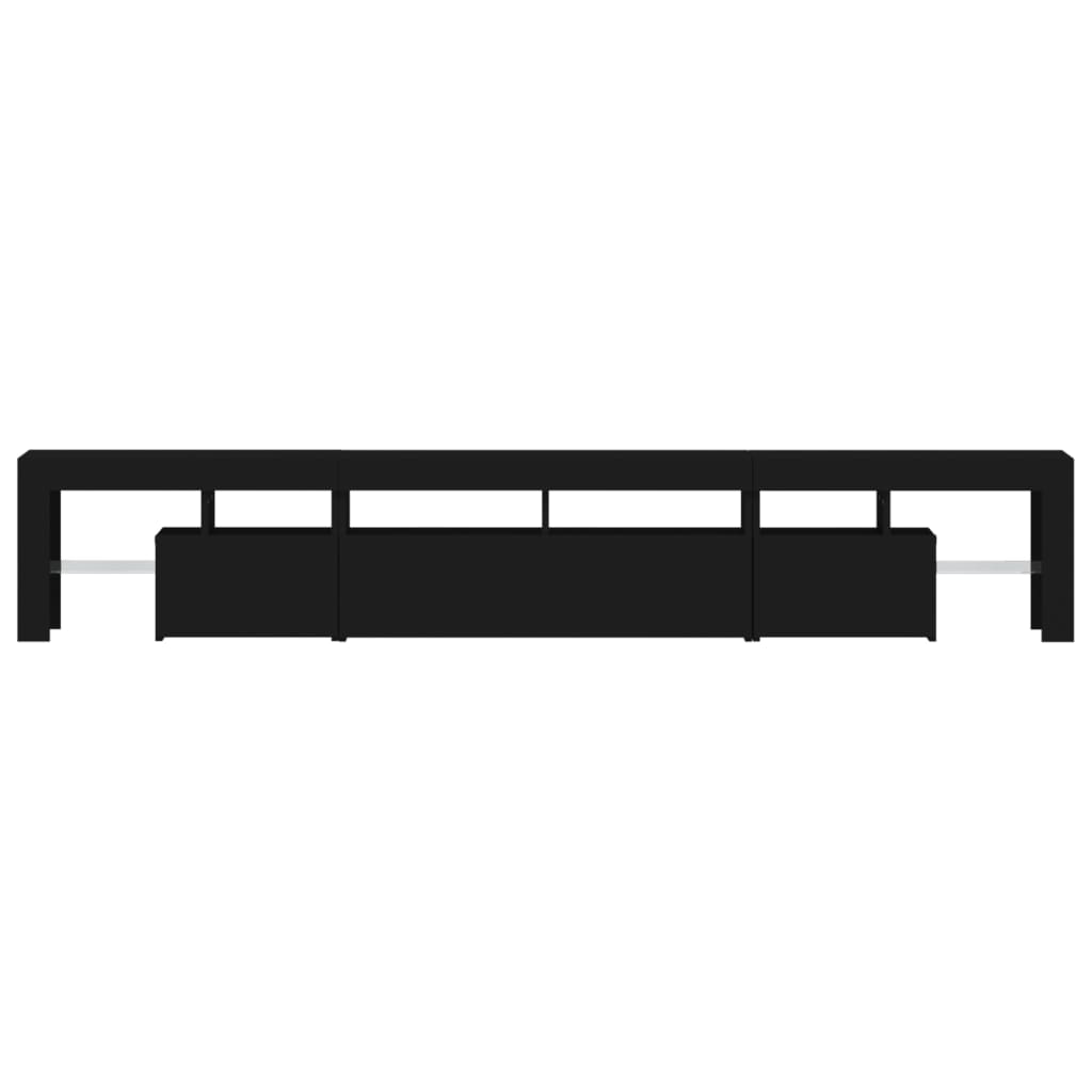 Tv-Meubel Met Led-Verlichting 230X36,5X40 Cm