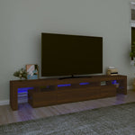 Tv-Meubel Met Led-Verlichting 230X36,5X40 Cm