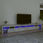 Tv-Meubel Met Led-Verlichting 230X36,5X40 Cm