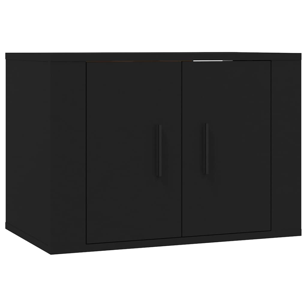 Tv-Wandmeubel 57X34,5X Zwart