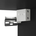Tv-Wandmeubel 57X34,5X Zwart