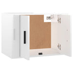 Tv-Wandmeubel 57X34,5X Hoogglans Wit
