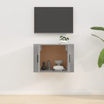Tv-Wandmeubel 57X34,5X Eikenkleurig Grijs Sonoma