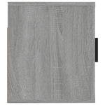 Tv-Wandmeubel 57X34,5X Eikenkleurig Grijs Sonoma