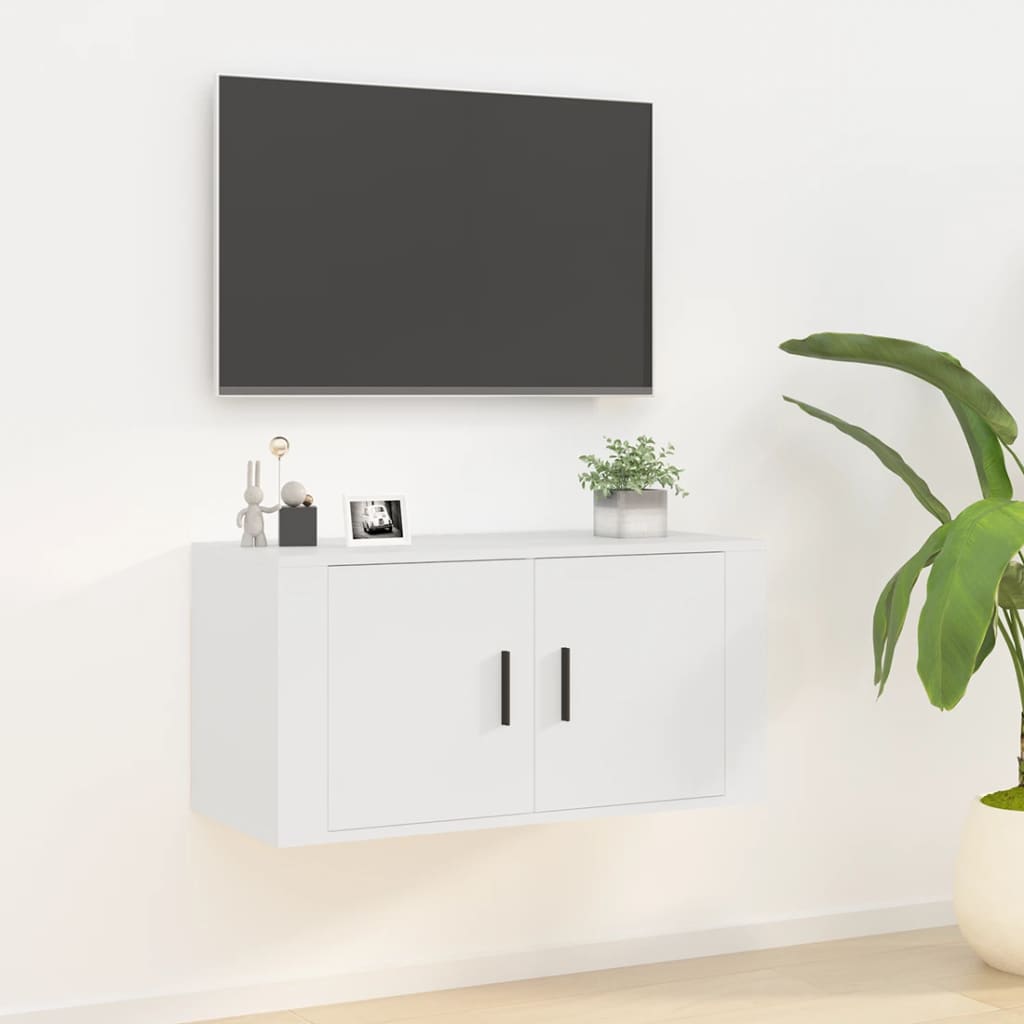 Tv-Wandmeubel 57X34,5X Wit