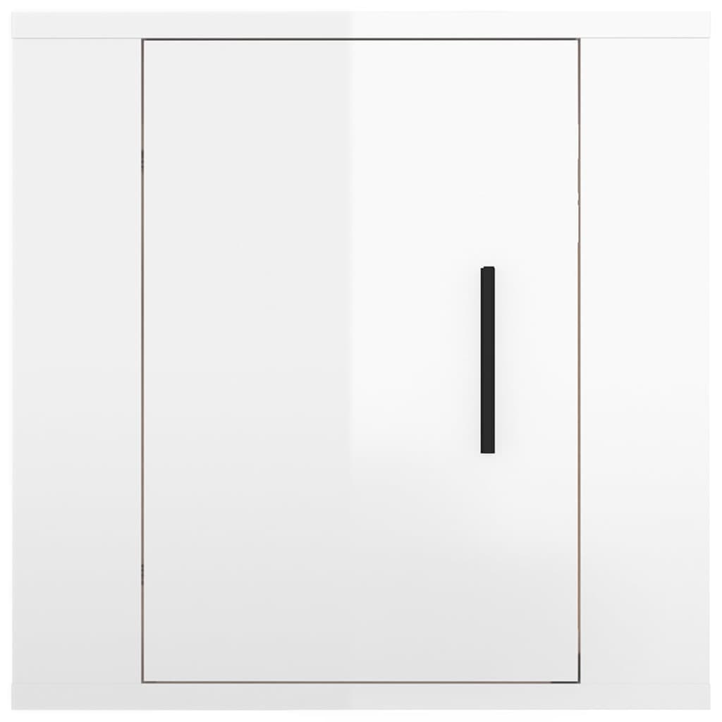 Tv-Wandmeubels 40X34,5X Hoogglans Wit
