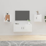 Tv-Wandmeubels 40X34,5X Hoogglans Wit