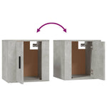 Tv-Wandmeubel 40X34,5X Betongrijs