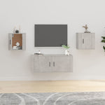 Tv-Wandmeubel 40X34,5X Betongrijs