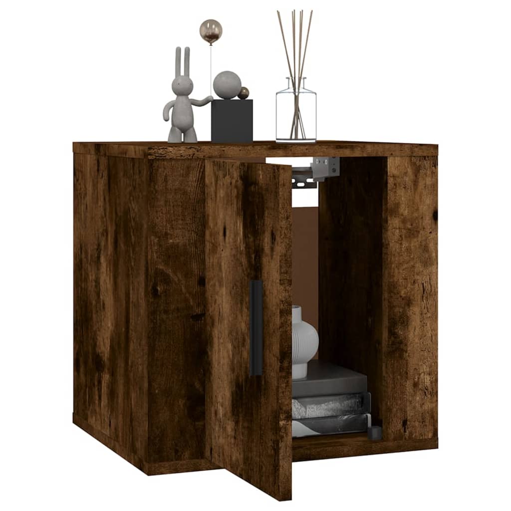 Tv-Wandmeubels 40X34,5X Kleurig Gerookt Eiken