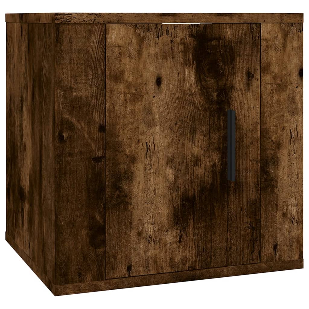 Tv-Wandmeubels 40X34,5X Kleurig Gerookt Eiken