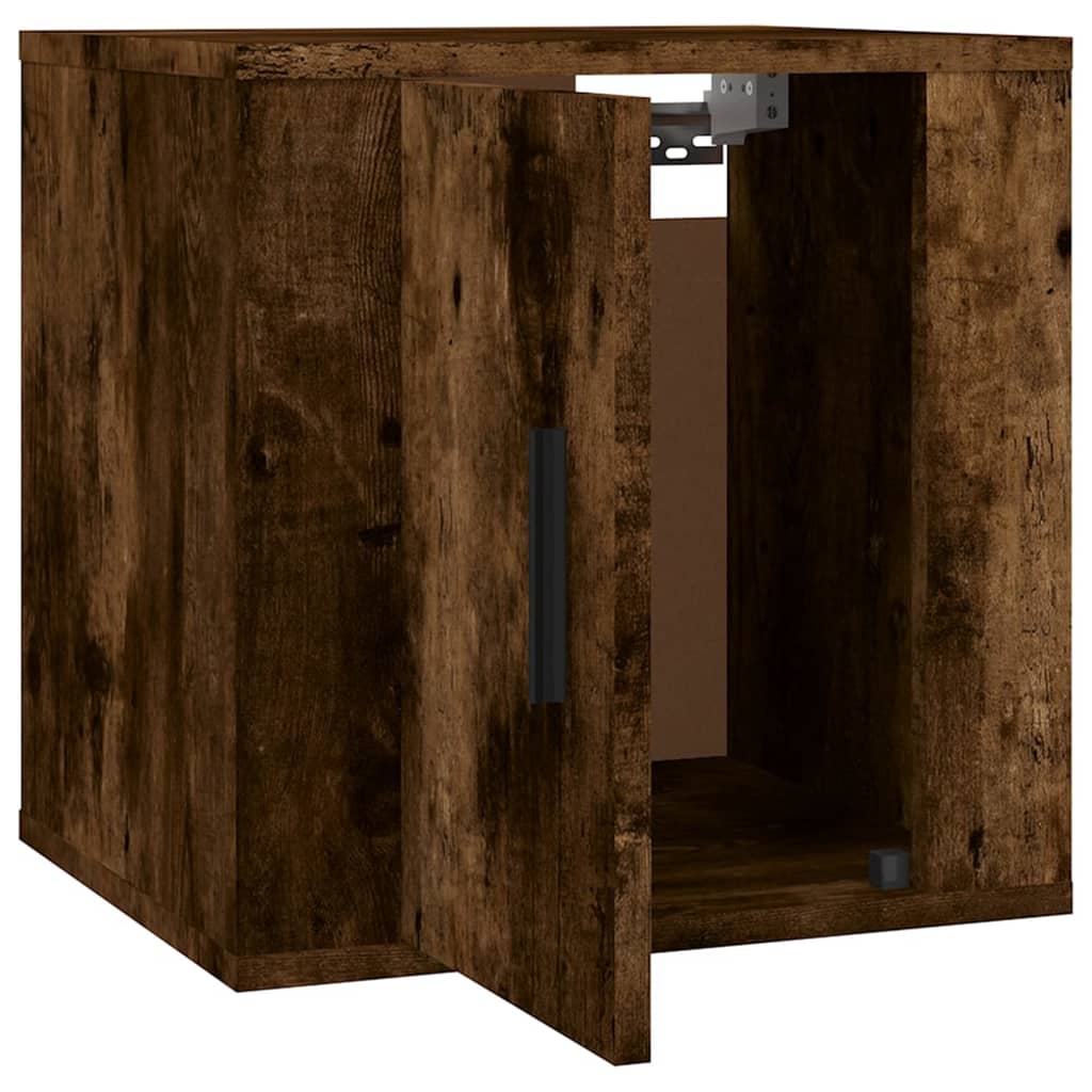 Tv-Wandmeubels 40X34,5X Kleurig Gerookt Eiken