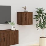 Tv-Wandmeubels 40X34,5X Bruin Eikenkleur