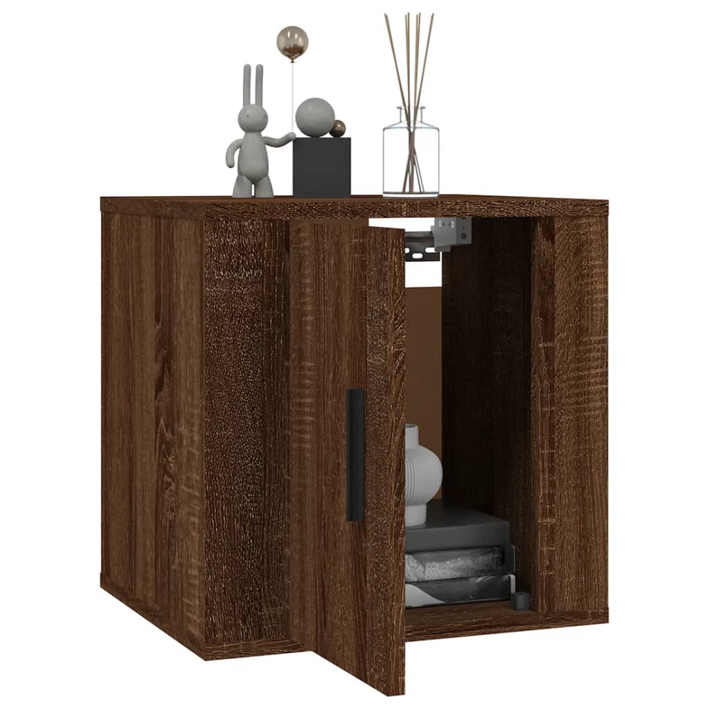 Tv-Wandmeubels 40X34,5X Bruin Eikenkleur