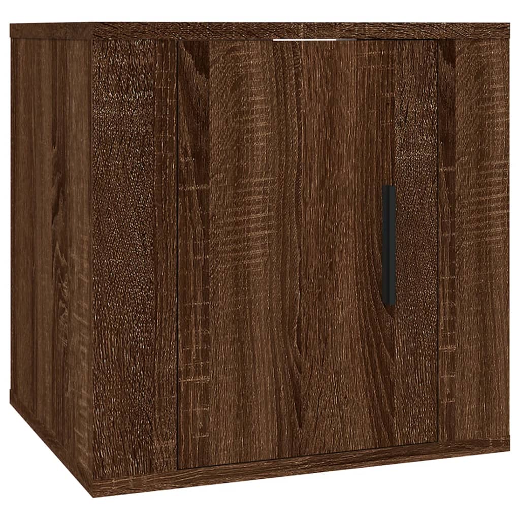 Tv-Wandmeubels 40X34,5X Bruin Eikenkleur