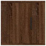 Tv-Wandmeubels 40X34,5X Bruin Eikenkleur