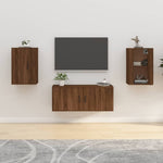 Tv-Wandmeubel 40X34,5X Bruin Eikenkleur