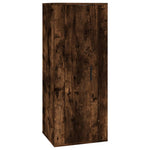 Tv-Wandmeubel 40X34,5X Kleurig Gerookt Eiken