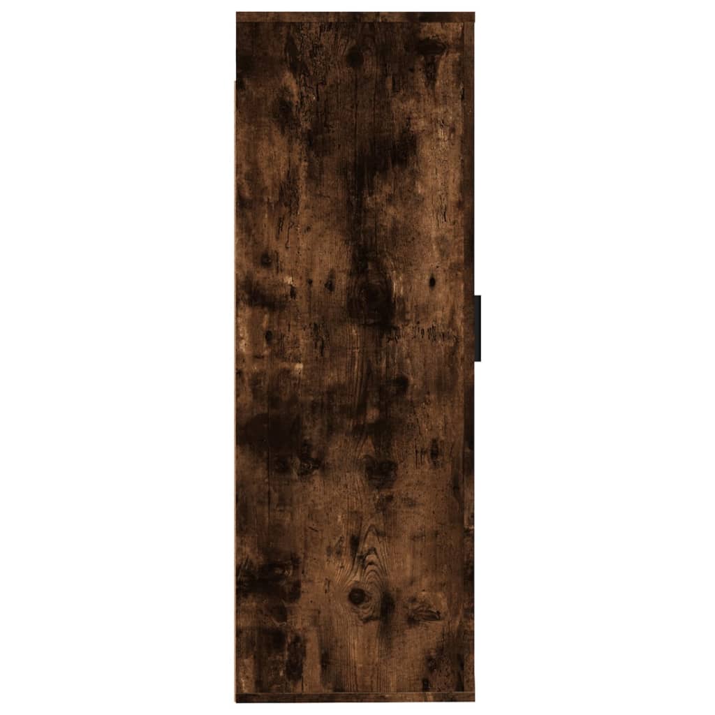 Tv-Wandmeubel 40X34,5X Kleurig Gerookt Eiken