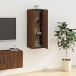 Tv-Wandmeubel 40X34,5X Bruin Eikenkleur