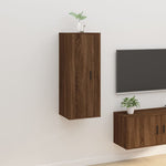Tv-Wandmeubel 40X34,5X Bruin Eikenkleur