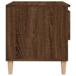 Nachtkastjes 50X46X50 Cm Bewerkt Hout