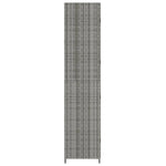 Tuinkast 59X40X180 Cm Poly Rattan