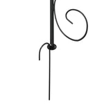 Tuinboog Ø180X255 Cm Staal Zwart