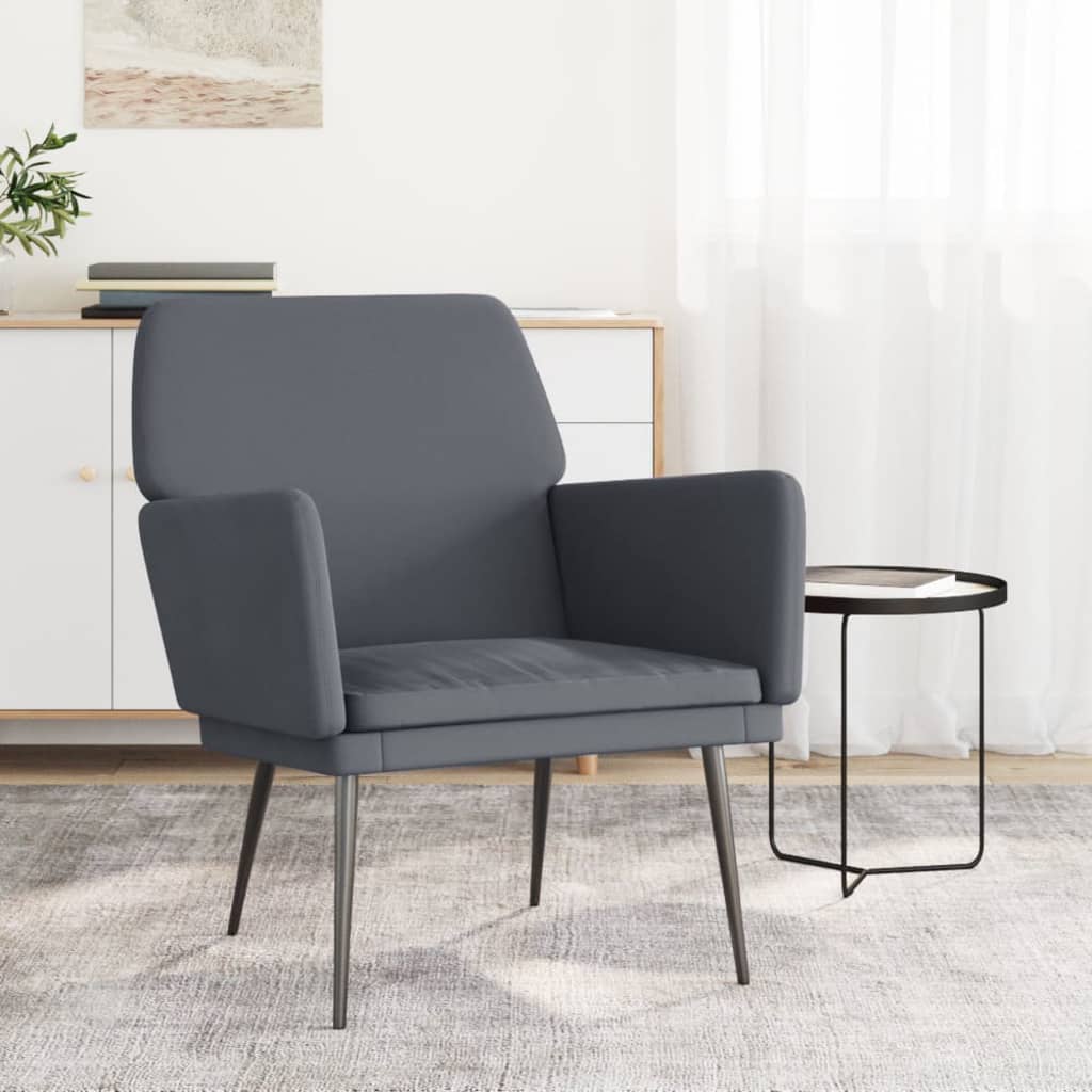 Fauteuil 62X79X79 Cm Fluweel