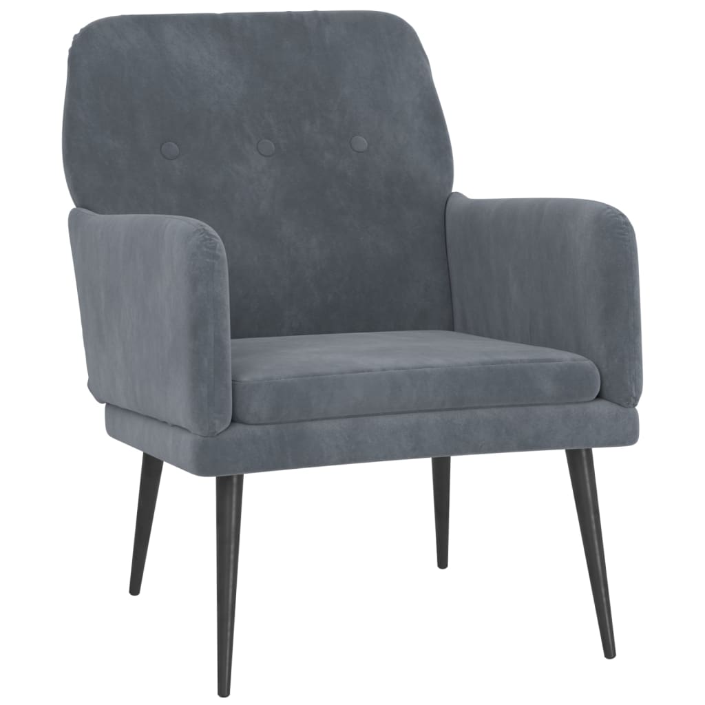 Fauteuil 62X79X79 Cm Fluweel