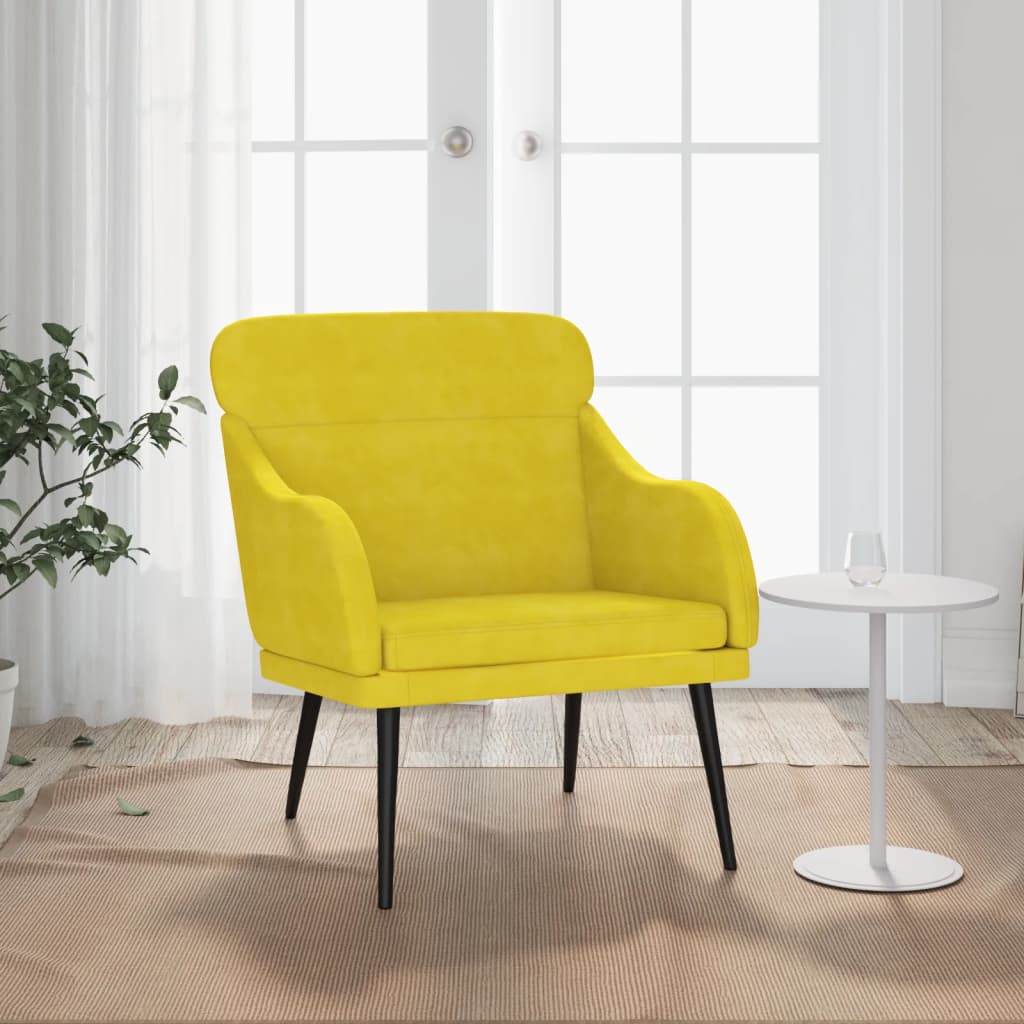 Fauteuil 63X76X80 Cm Fluweel