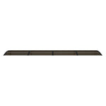 Deurluifel 400X80 Cm Polycarbonaat Zwart