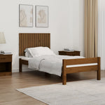 Wandhoofdbord 108X3X90 Cm Massief Grenenhout Honingbruin