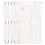 Wandhoofdbord 82,5X3X90 Cm Massief Grenenhout Wit