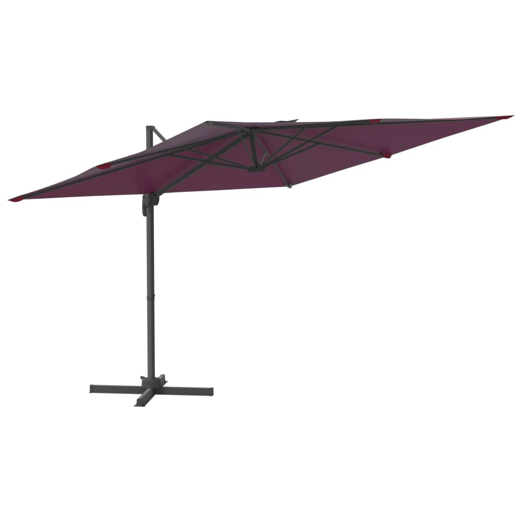 Zweefparasol Met Led-Verlichting 400X300 Cm