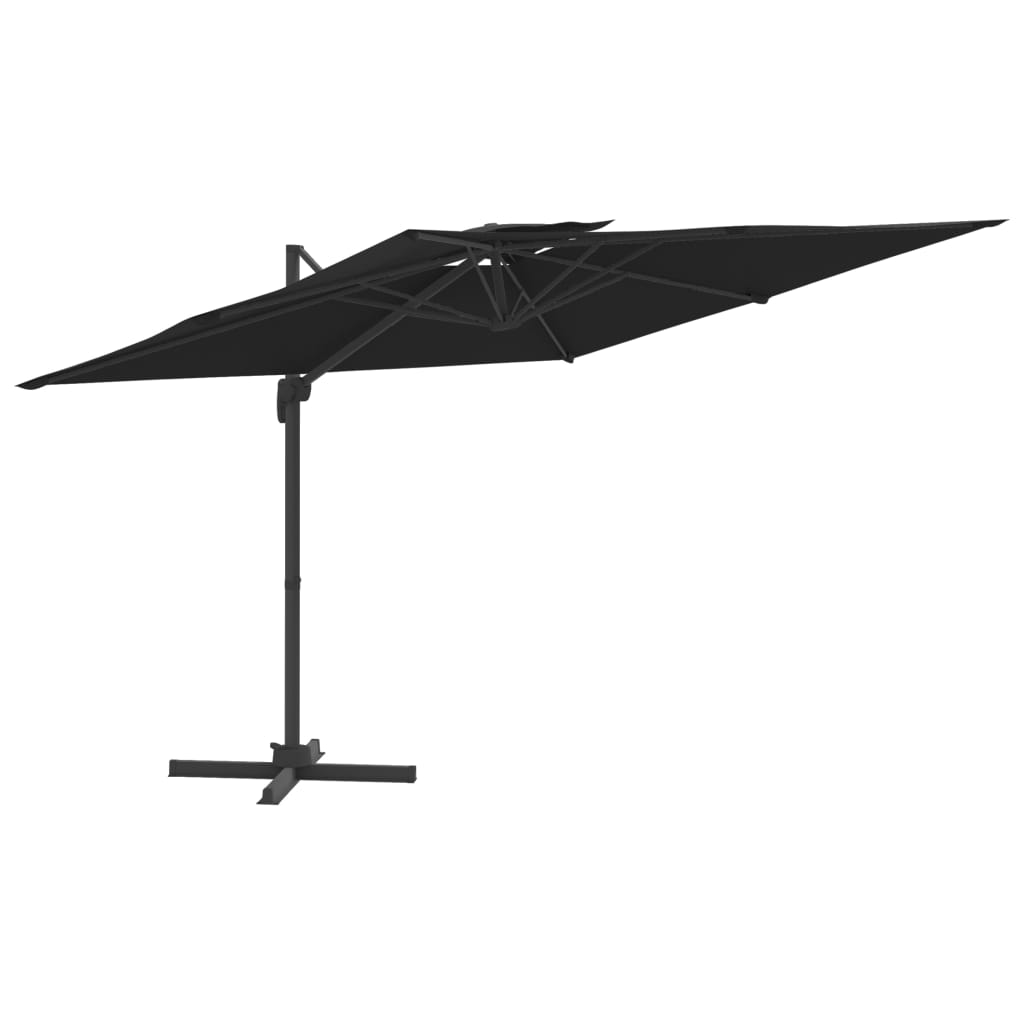 Zweefparasol Met Dubbel Dak 300X300 Cm