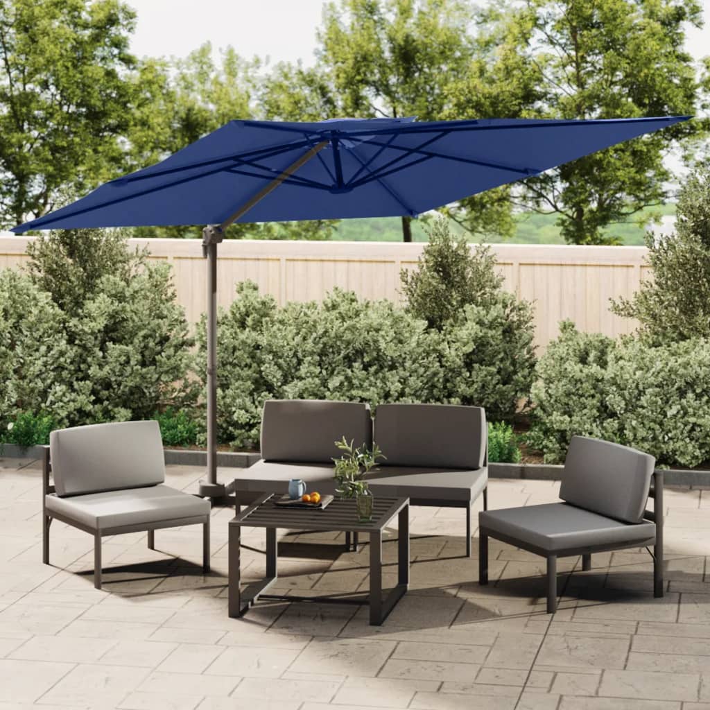 Zweefparasol Met Dubbel Dak 300X300 Cm