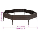 Plantenbak Verhoogd 120X120X20 Cm Polypropeen
