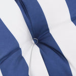 Bankkussen Gestreept Stof Gestreept En Blauw En Wit
