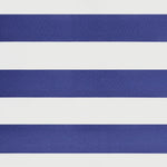 Luifel Uittrekbaar 4X3 M Stof En Aluminium Blauw En Wit