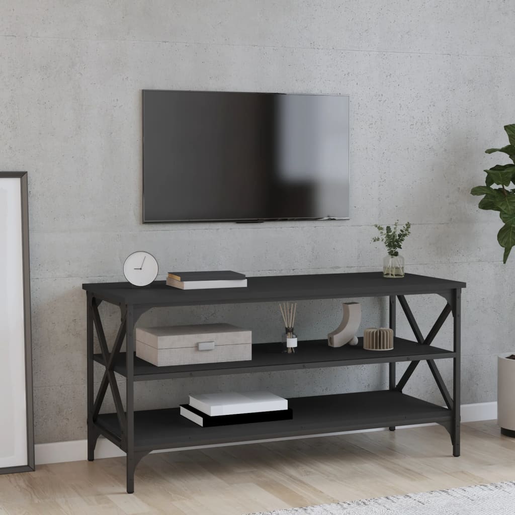 Tv-Meubel Bewerkt Hout