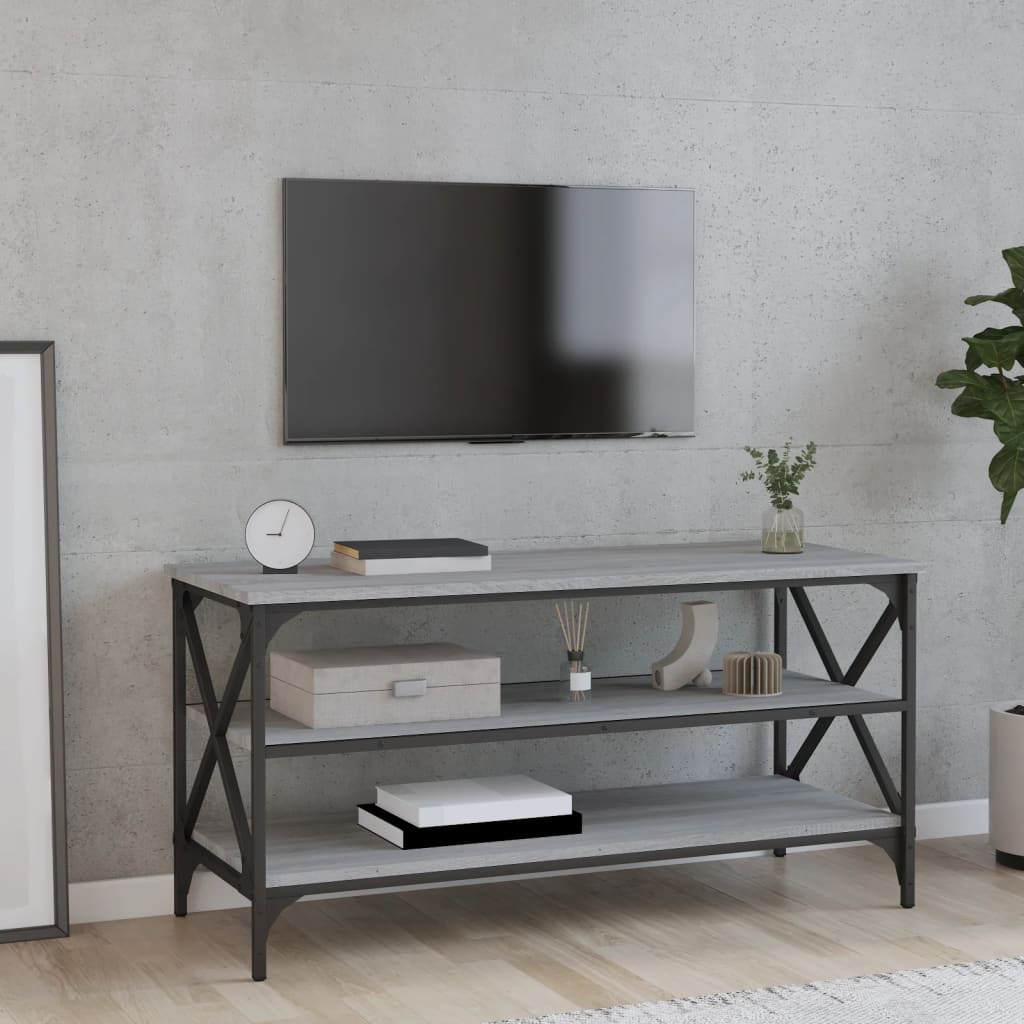 Tv-Meubel Bewerkt Hout