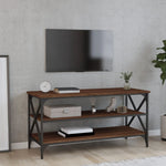 Tv-Meubel Bewerkt Hout