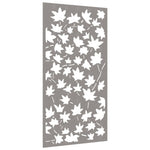 Wanddecoratie Tuin Esdoornbladontwerp 105X55 Cm Cortenstaal