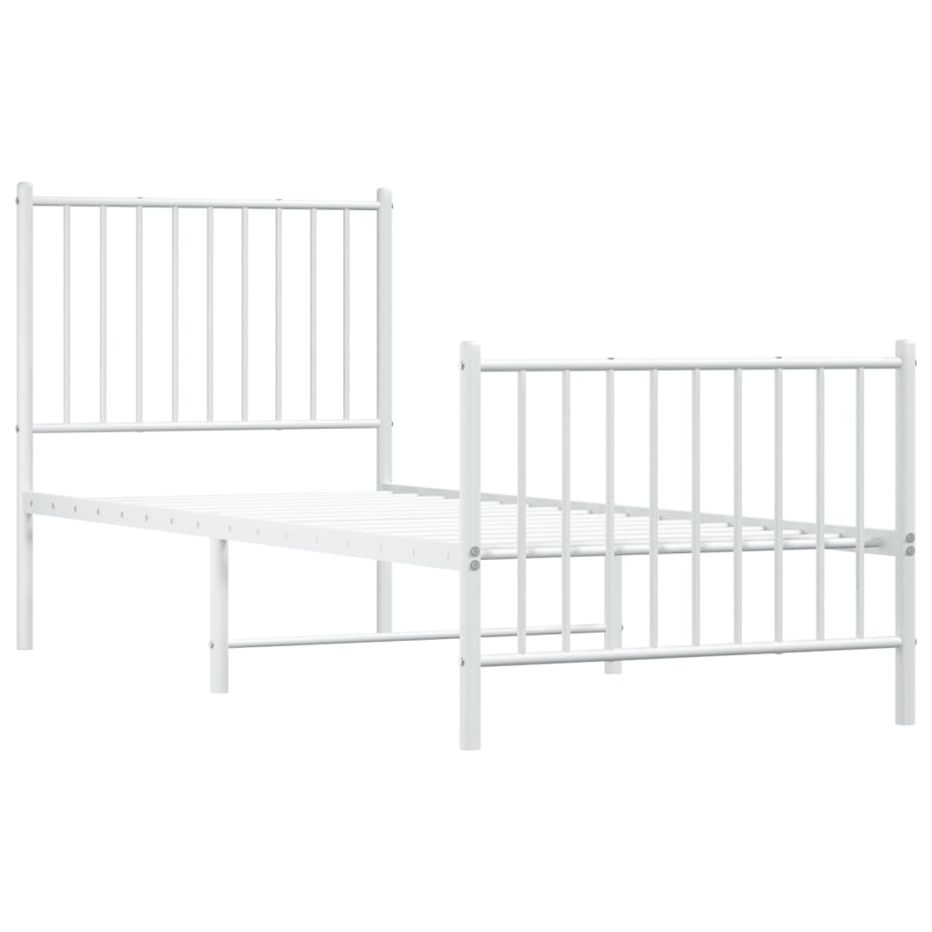 Bedframe Met Hoofd- En Voeteneinde Metaal