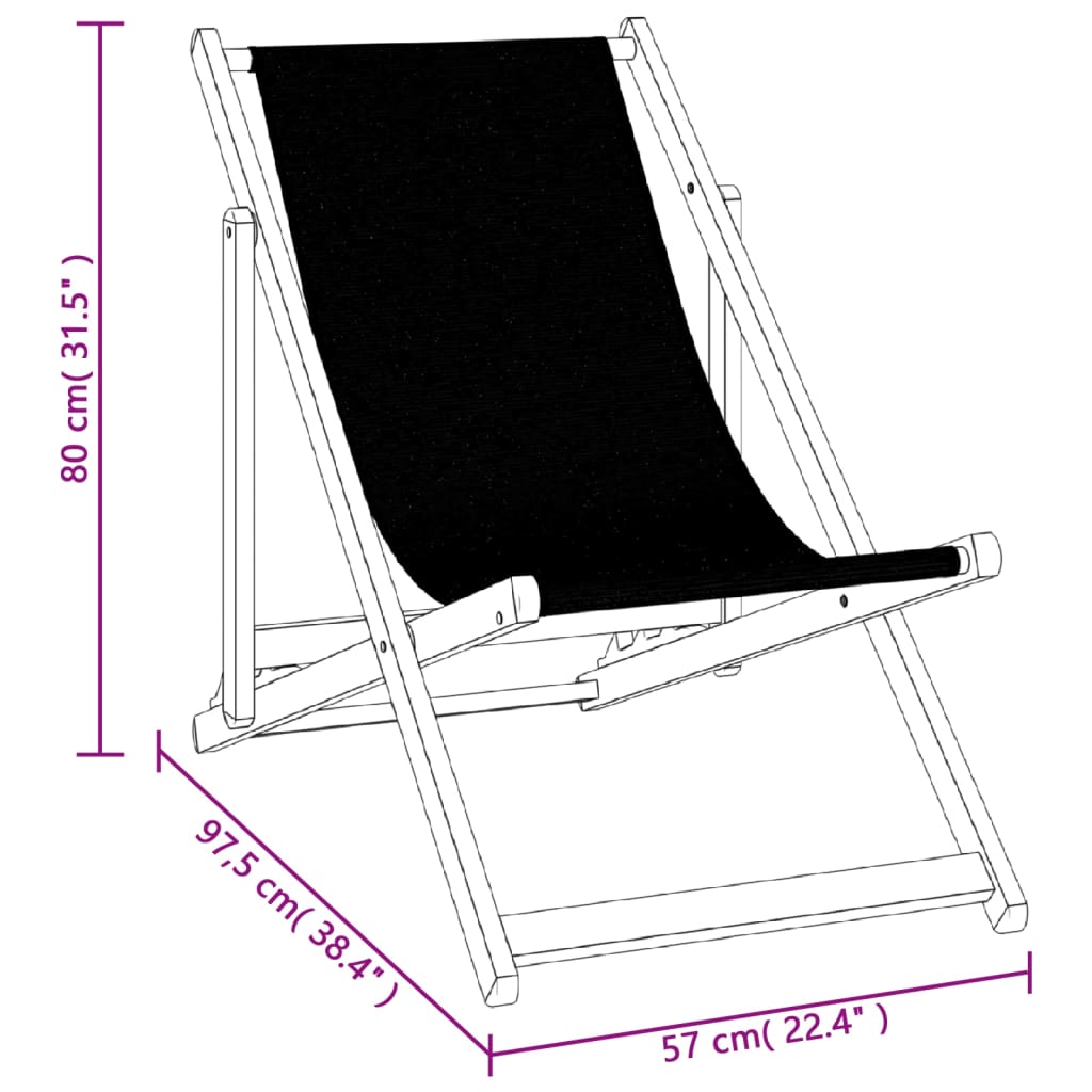 Strandstoelen Inklapbaar 2 St Aluminium En Textileen Grijs