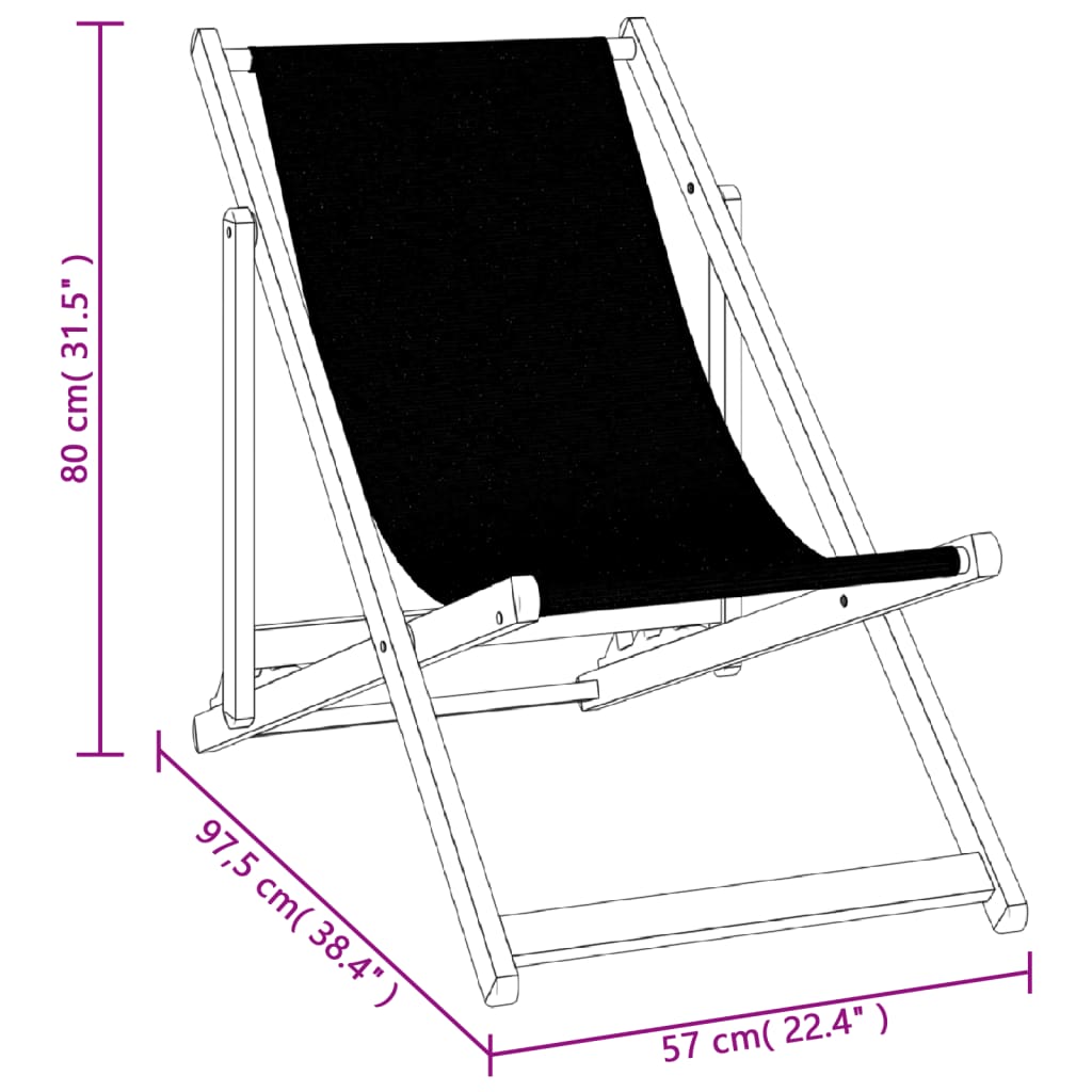 Strandstoelen Inklapbaar Aluminium En Textileen