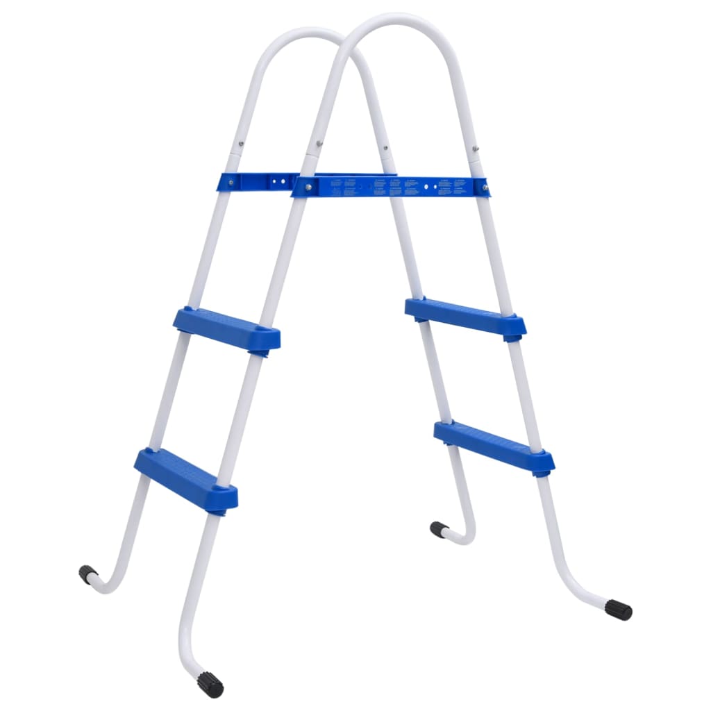 Zwembadladder 84 Cm Blauw En Wit