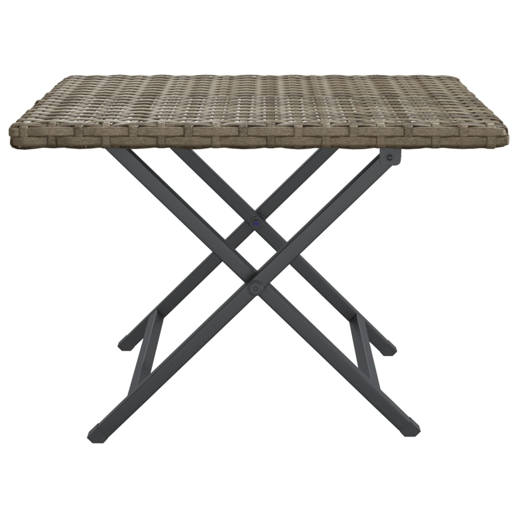 Tafel Inklapbaar 45X35X32 Cm Poly Rattan