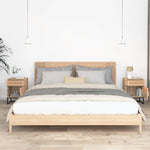 Nachtkastjes 40X30X55,5 Cm Bewerkt Hout En Ijzer